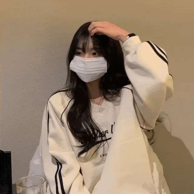 <블록코어/아방핏💝> 바닐라 맨투맨 (4color)