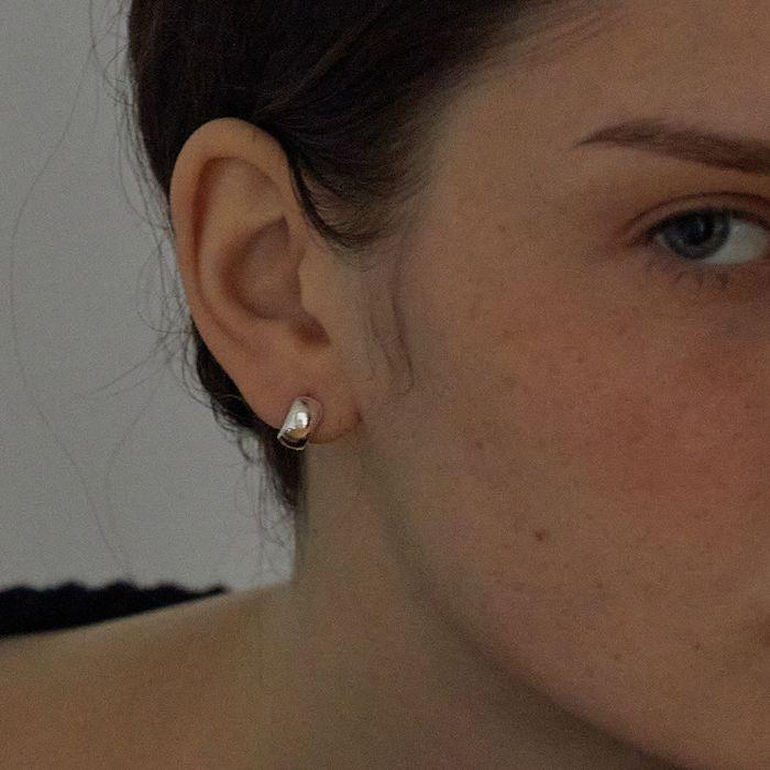 [silver 925] Essential Hoop Earring