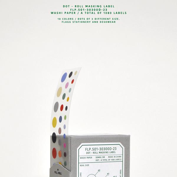 DOT - ROLL MASKING LABEL