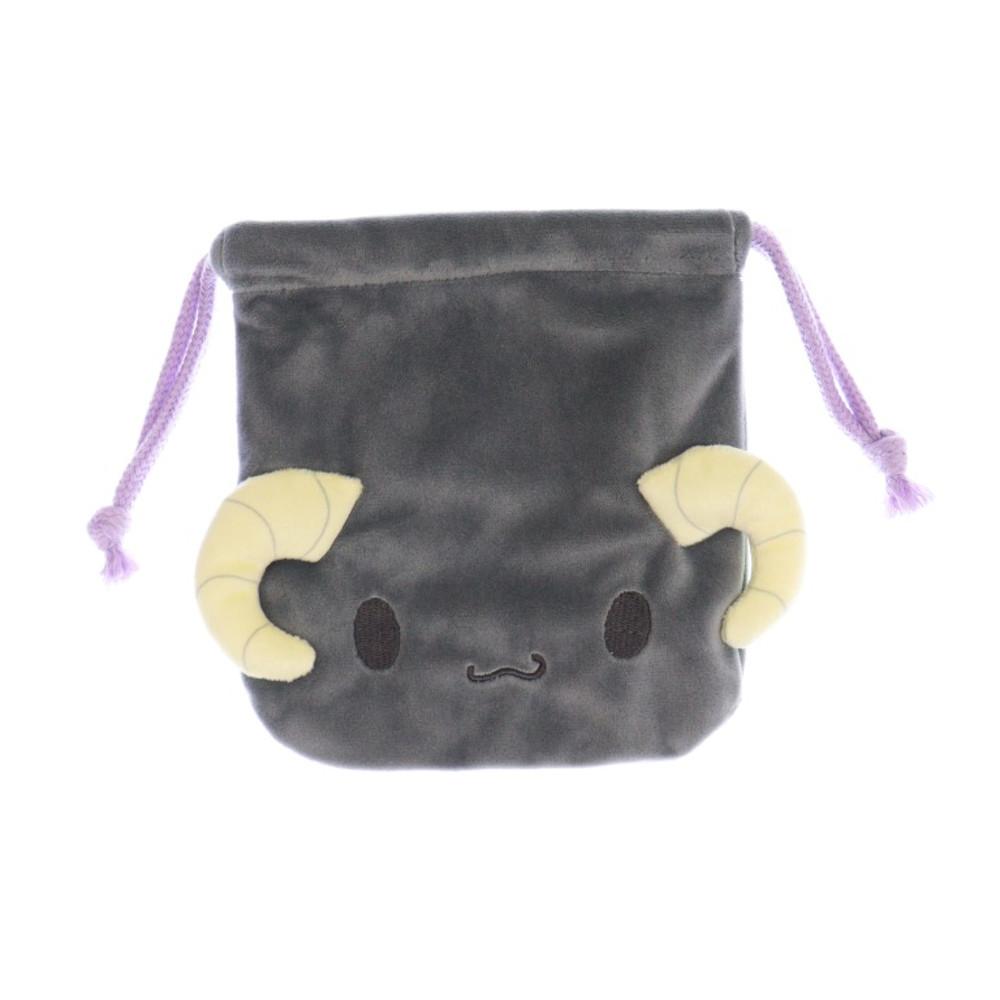 산리오 SANRIO 무뉴구루미 롤로매닉 베리 파스텔 다이컷 미니 주머니 파우치