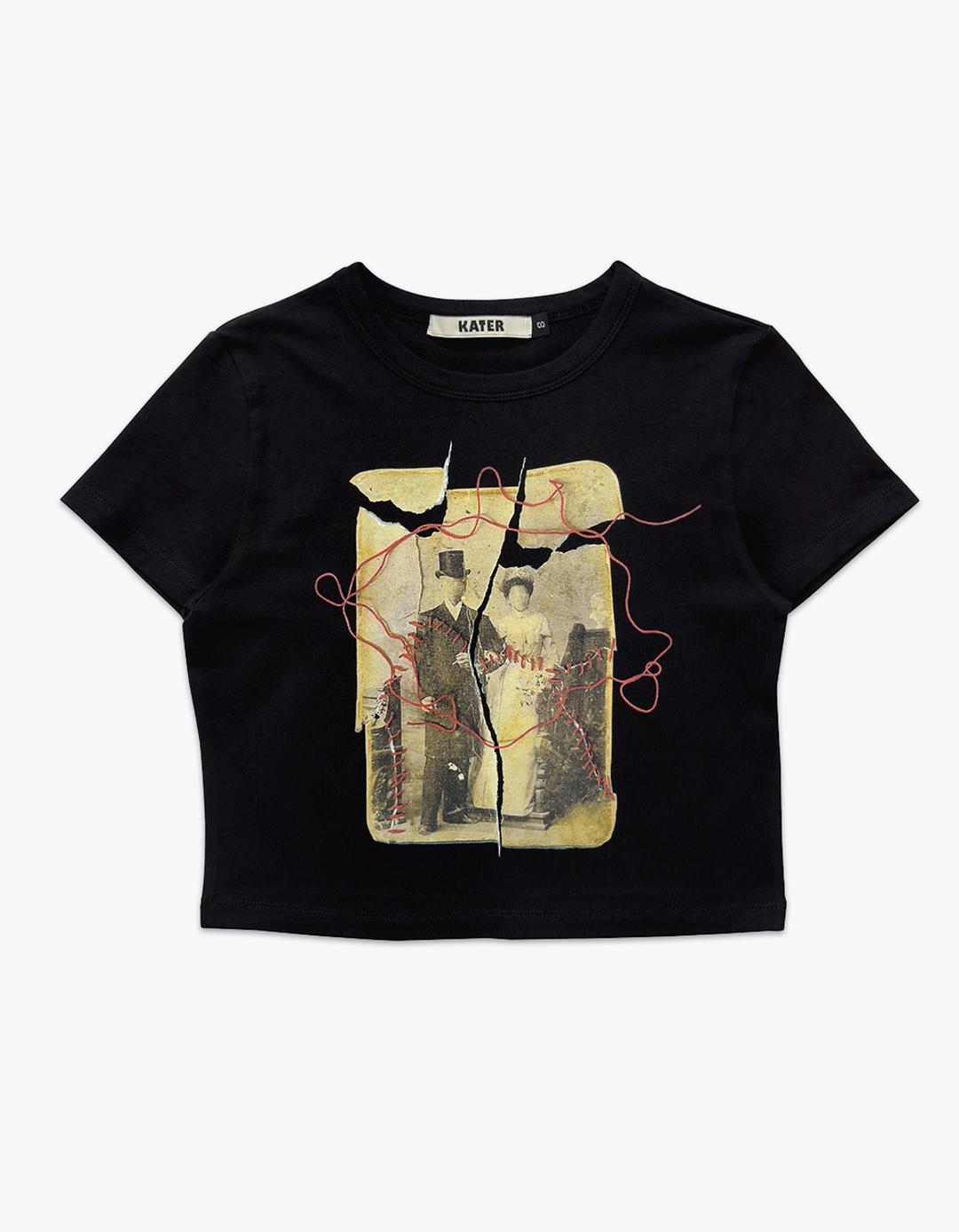 Broken Picture Tee - Black