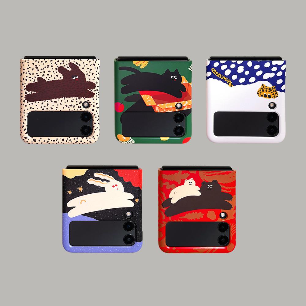 Jumping series 갤럭시 Z플립3 Z플립4 케이스, 오나이스피스