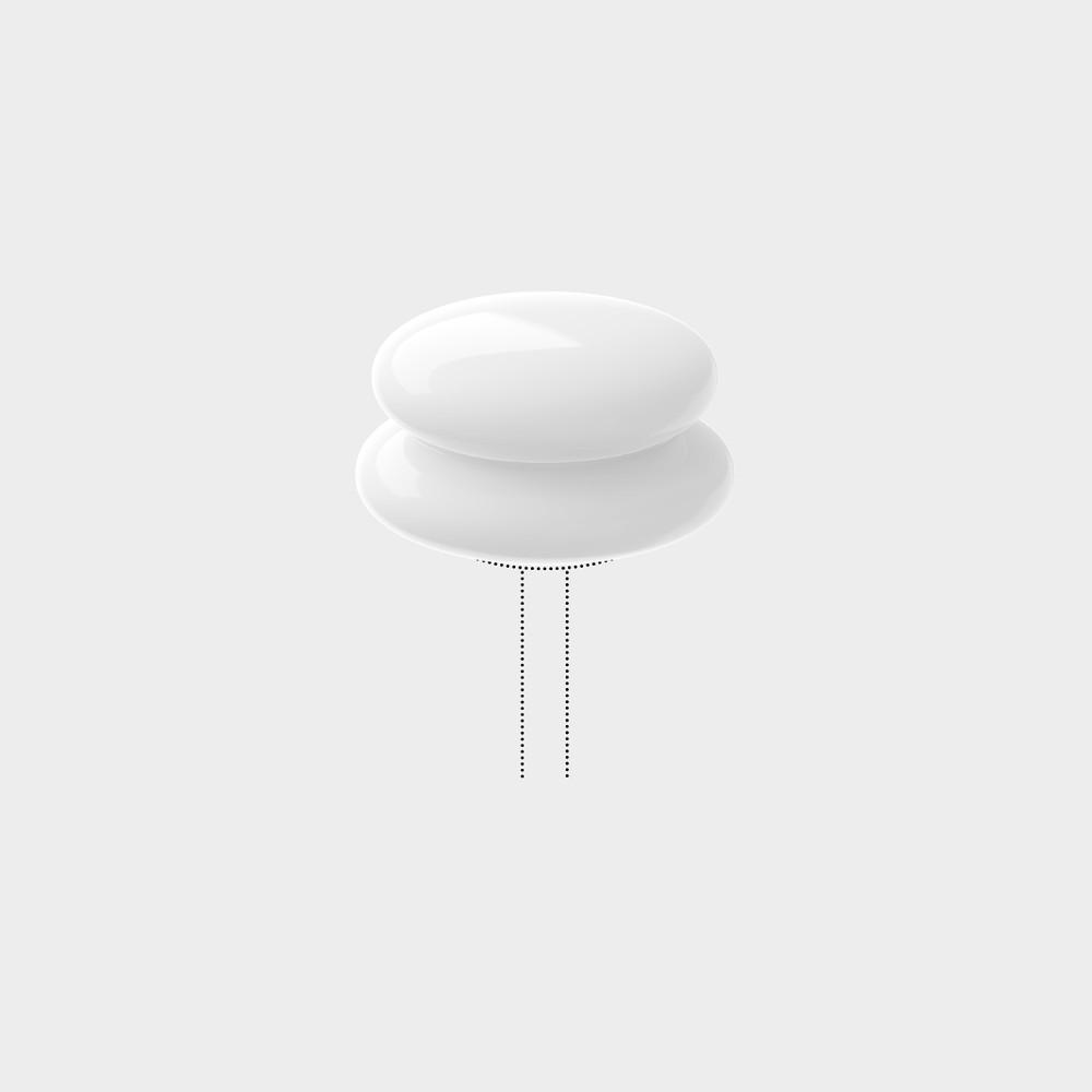 SNOWMAN22 Glass Shade 3Colors