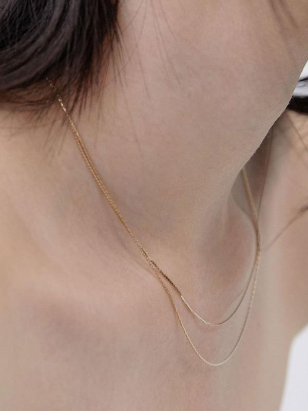 [7/28 순차배송] Glow necklace_gold