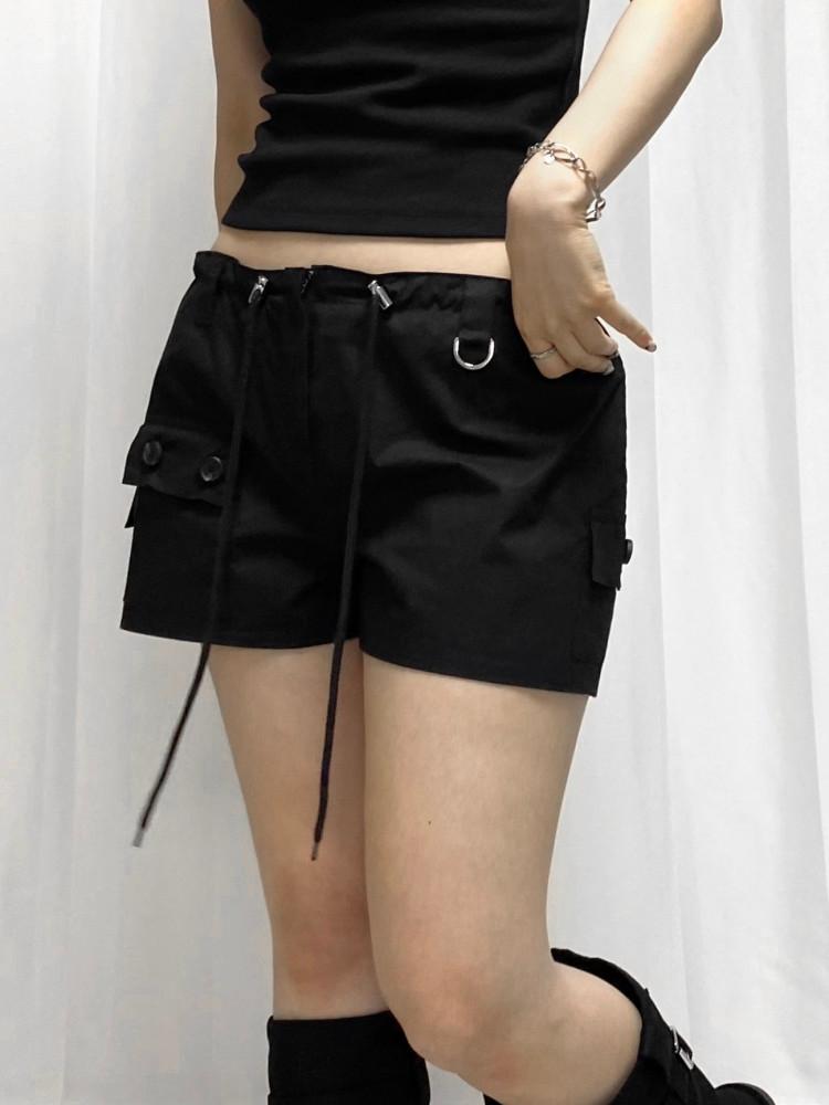 로이크 카고 스트링 숏 팬츠 (2color)