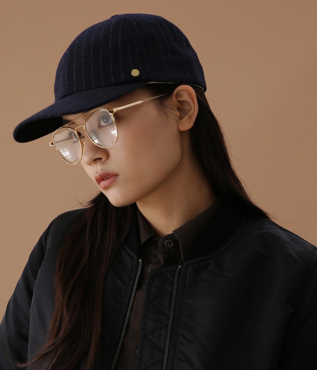 6PANNEL BALL CAP / MODS PIN STRIPE / NAVY