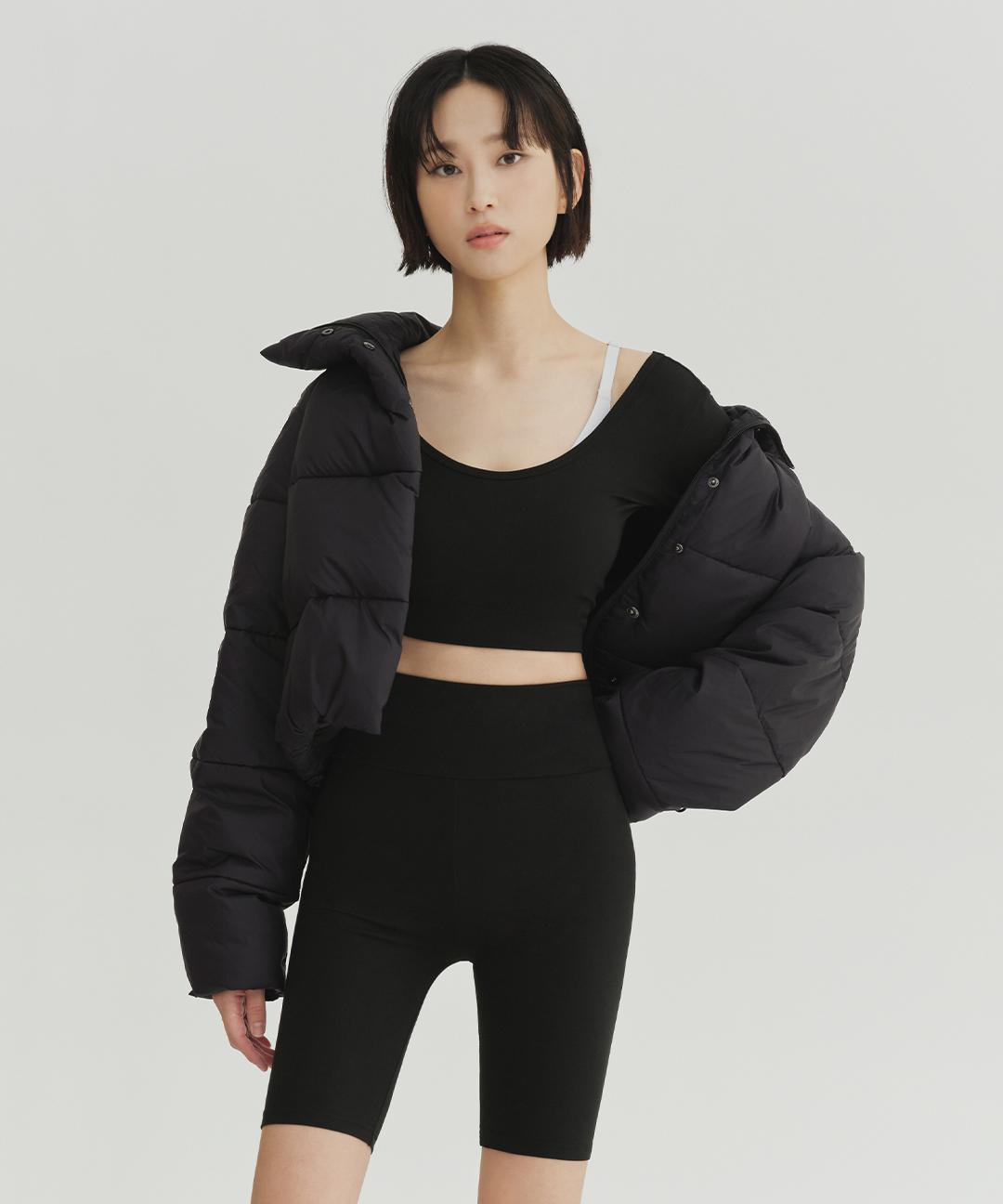 마른파이브 류혜영 PICK💜 히트터치 슬림핏 기모티셔츠 베이직 & 크롭 2타입