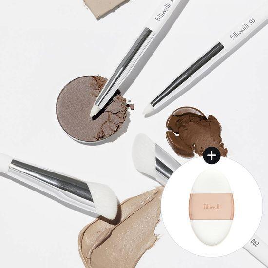 [NEW]필리밀리 디테일 컨투어 브러시 듀오(+피팅 컨투어링 듀얼퍼프 증정)