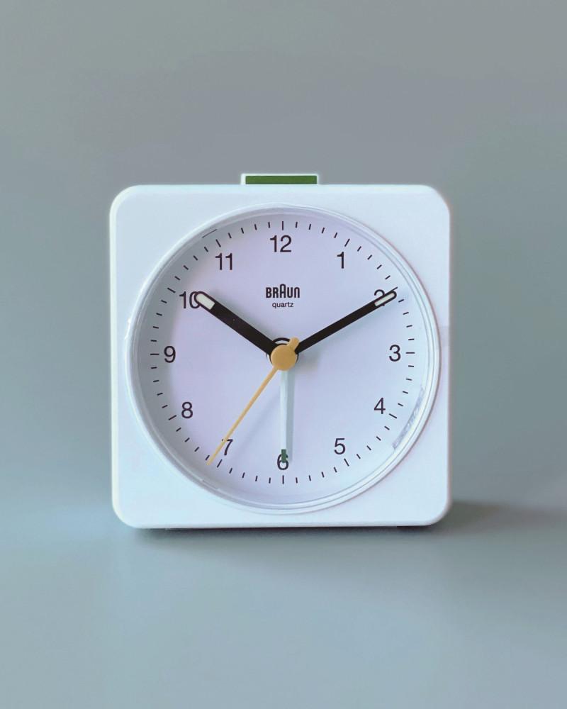 브라운디터람스 브라운알람시계 무소음 탁상시계 BC03W
