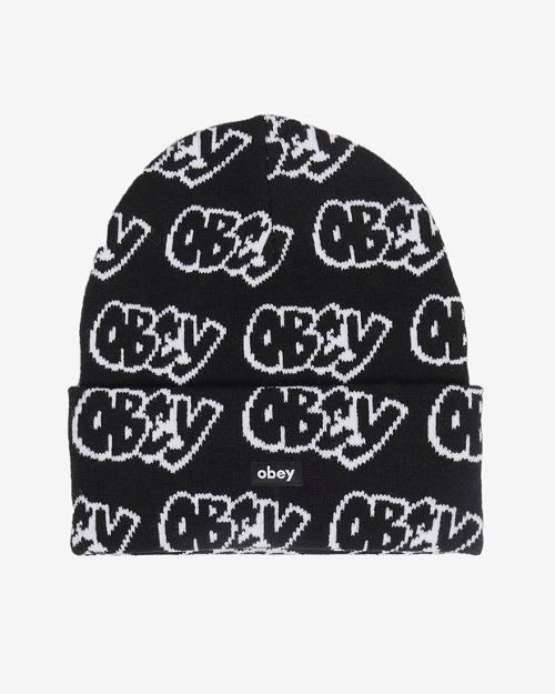 오베이 굿 타임즈 비니 GOOD TIMES BEANIE (Black Multi)