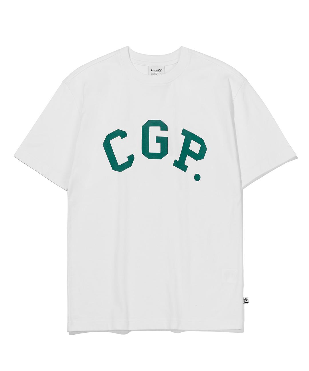 [호시'S스타일링] CGP 심플 아치 로고 티셔츠_그린