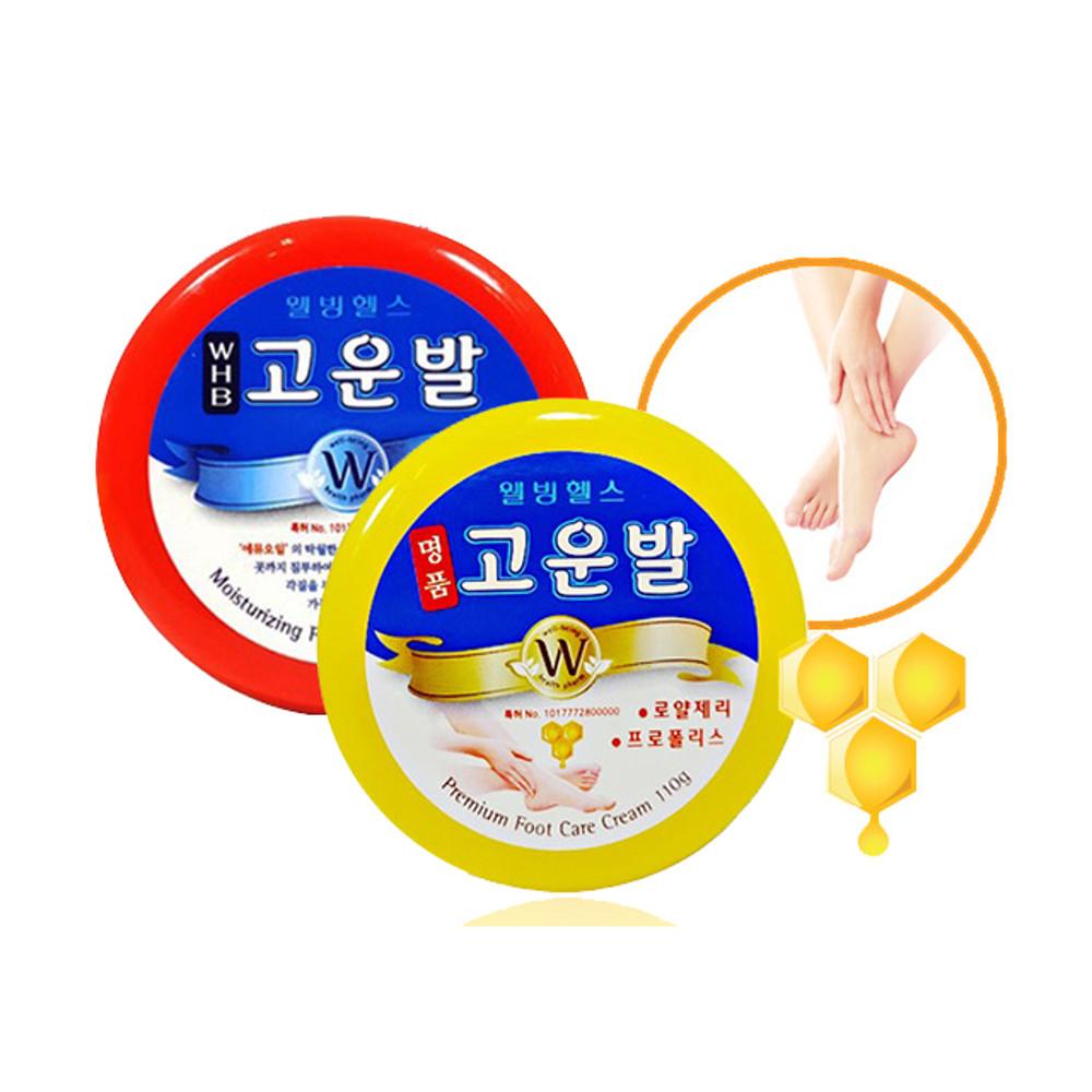 1+1 웰빙헬스팜 고운발크림 풋크림  2개
