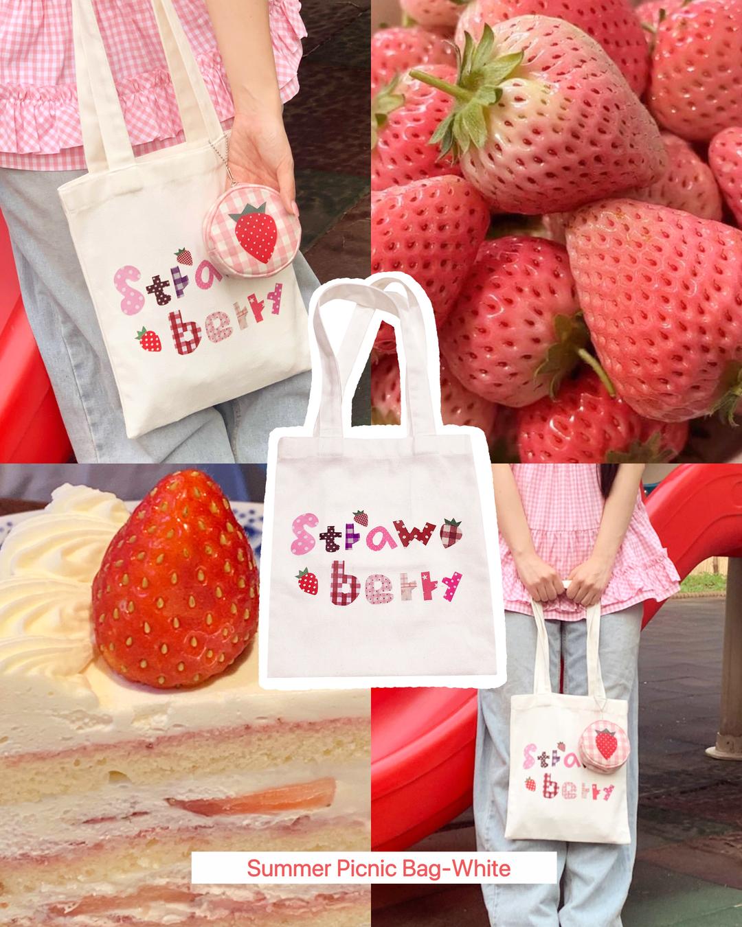 썸머피크닉백(딸기🍓)
