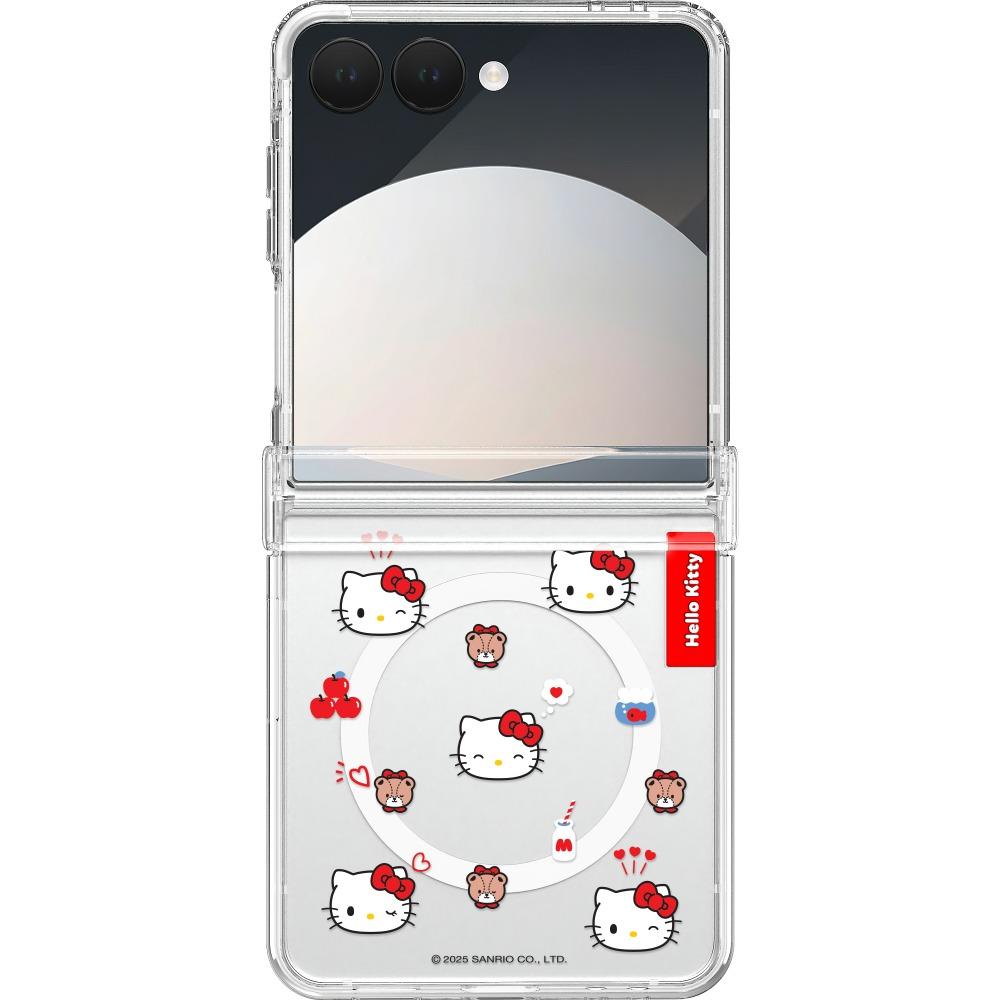 산리오 시그니처 러브패턴 - 크리스탈케이스