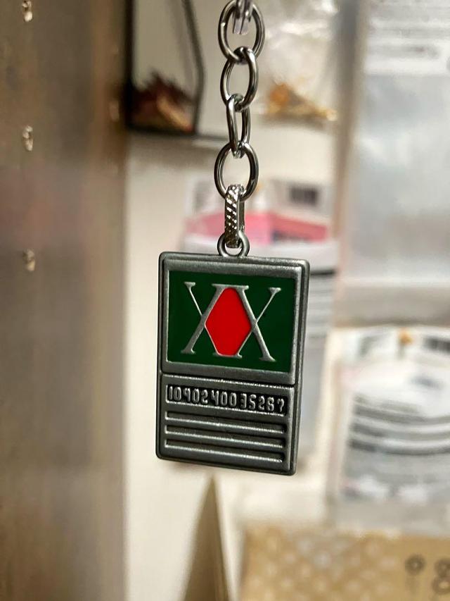헌터x헌터 冨樫義博展 HUNTER×HUNTER メタルキーホルダー 離脱 リーブ