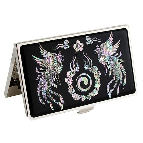 나전칠기 명함케이스 봉황