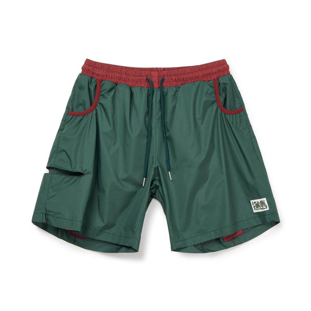 Spiral Diving Shorts Dark Green