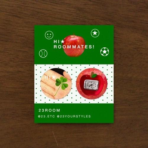 [트웬티쓰리룸] hi★ roommates! 미니 핀버튼 세트