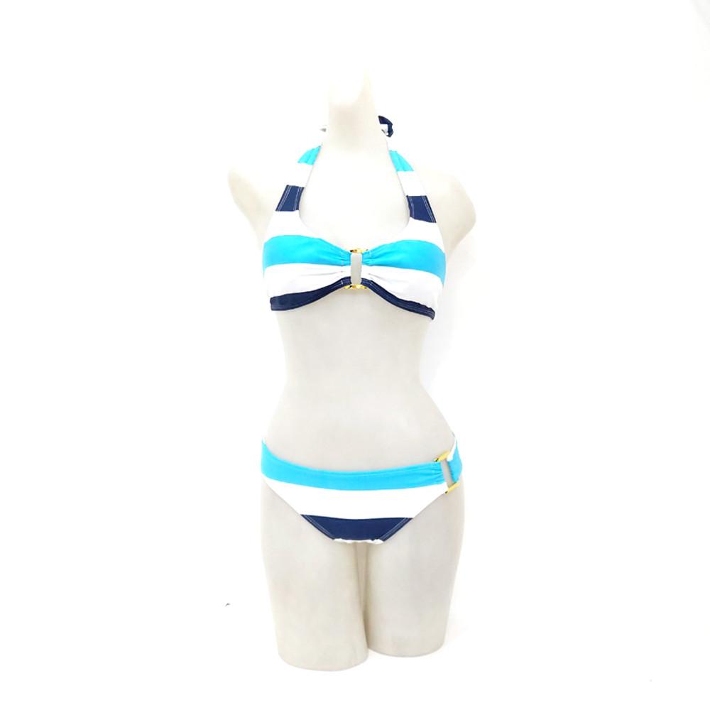 [아싸마켓],마린룩삼색, 장식홀터넥비키니,프리사이즈