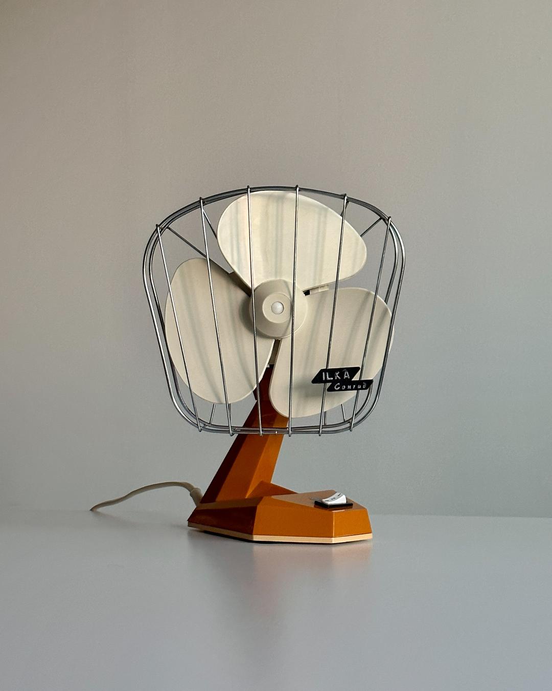 70s ILKA CONRAD Desk Fan