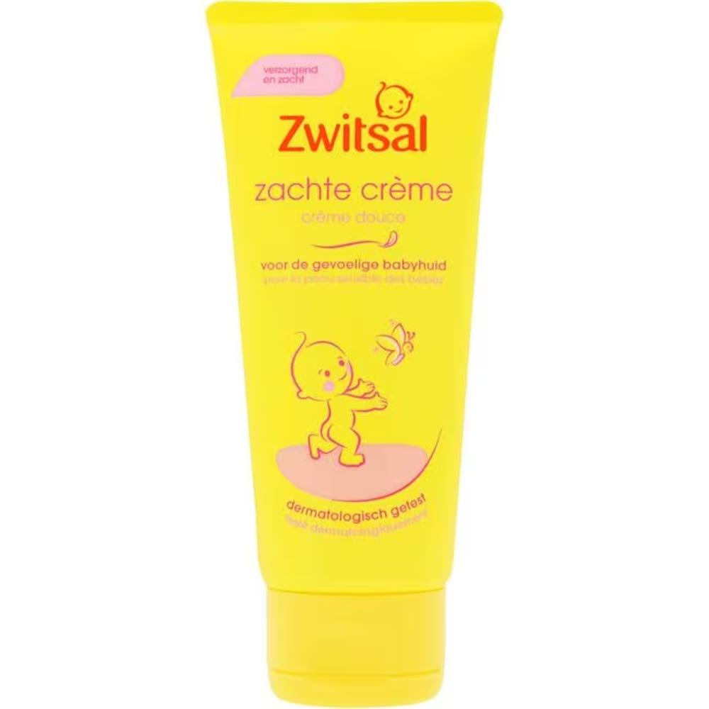 Zwitsal 츠빗살 베이비 소프트 크림 스킨 케어 100 ML x 4개 네덜란드 직배송