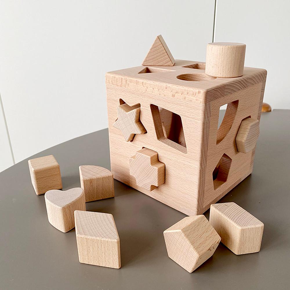 루스빈 몬테소리 사각형 원목 인테리어소품