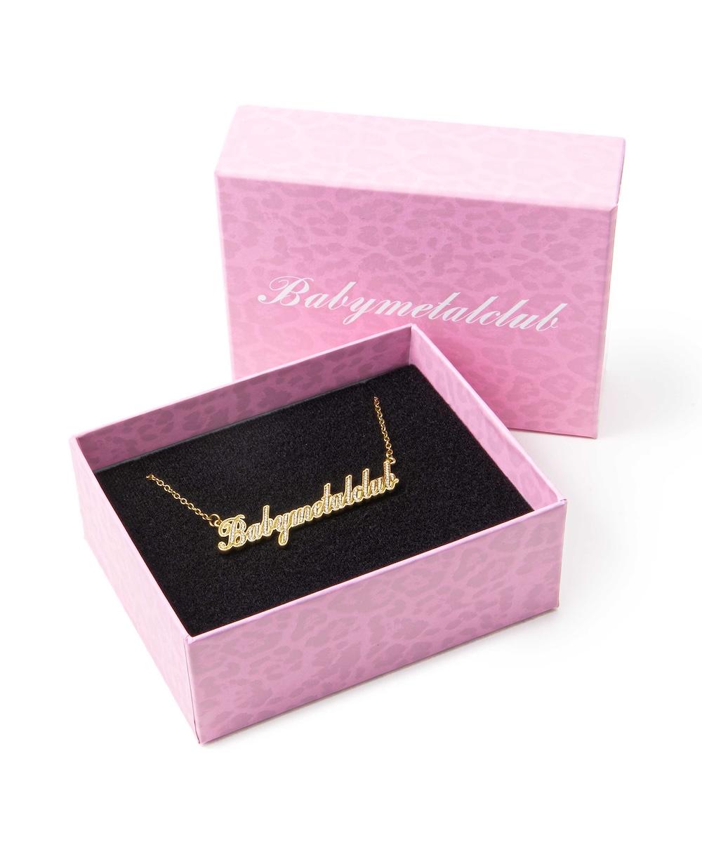 Babymetalclub logo necklace Gold