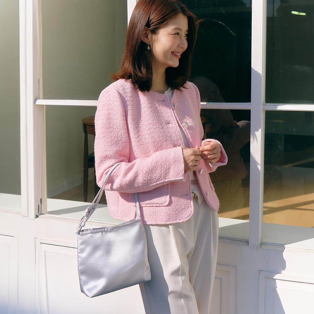 미쏘 [임현주PICK/직잭단독🎀] 나일론 미니 토트백_MIABKF305G
