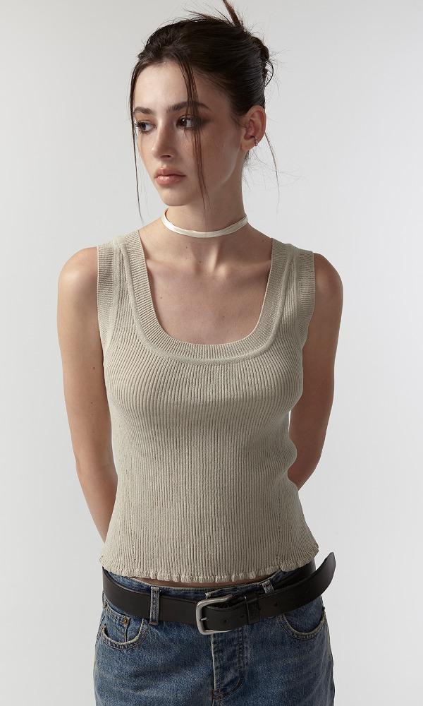 [3rd RE-ORDER] NARROW WRINKLE LONG SCARF IN SILK SATIN (CREAM)