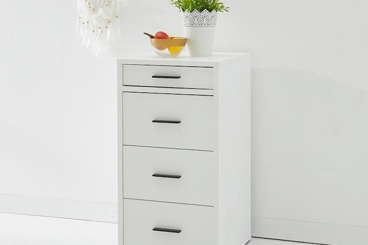 파커 서랍형 노트북 책상 (보조 4단서랍장)