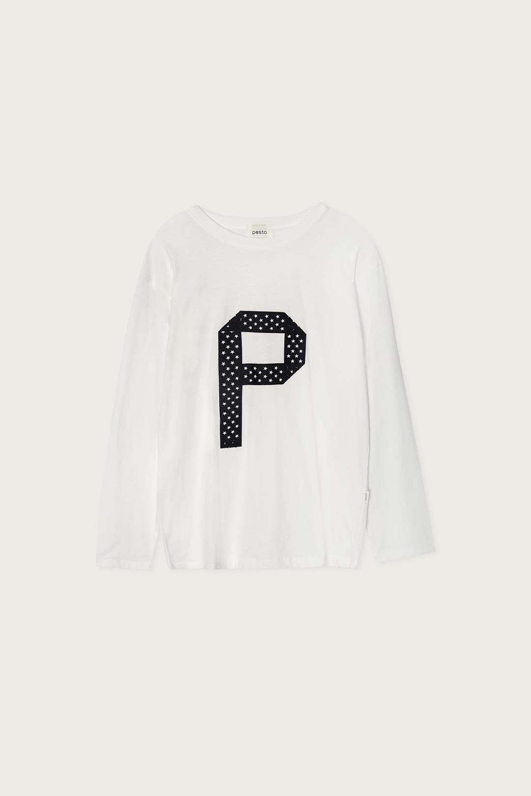 STAR P T-SHIRT WHITE
