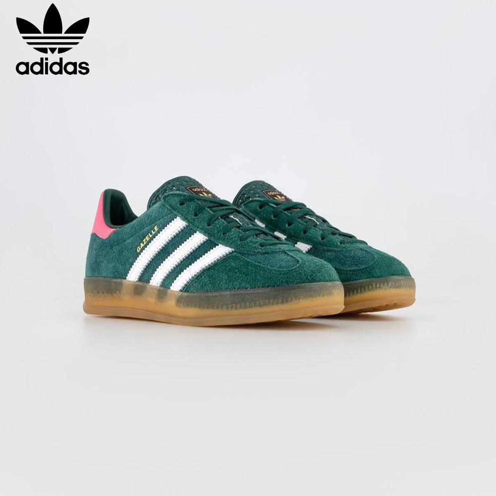 아디다스 가젤 인도어 남녀공용 커플 운동화 스니커즈 그린 루시드핑크