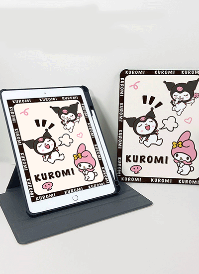 [무배/360º 회전]귀여운 퍼플쿠미 3color 아이패드