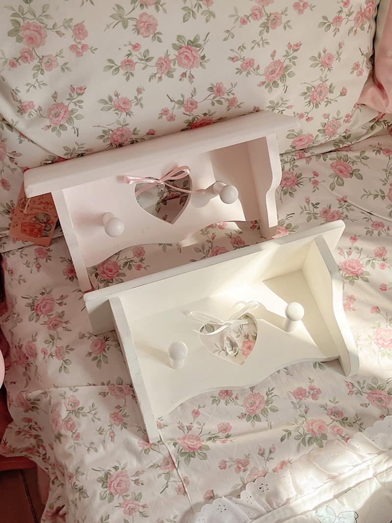 [바로 배송] heart 2 hook rack