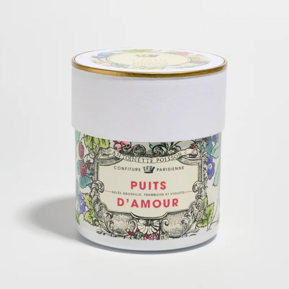 콩피튀르 파리지엔느 앙투아네트 푸아송의 푸아 다모르 잼 250G Confiture Parisienne