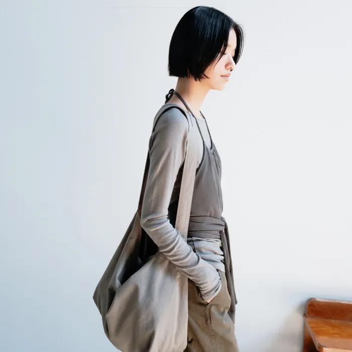 [29cm 단독] Wool slim t-shirt (ivory / light beige / khaki / gray)