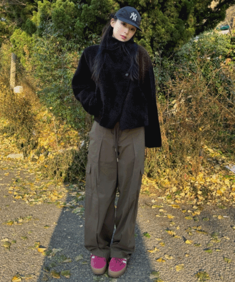 [리버시블/유니크] 뽀글이 리버시블 라이더 무스탕