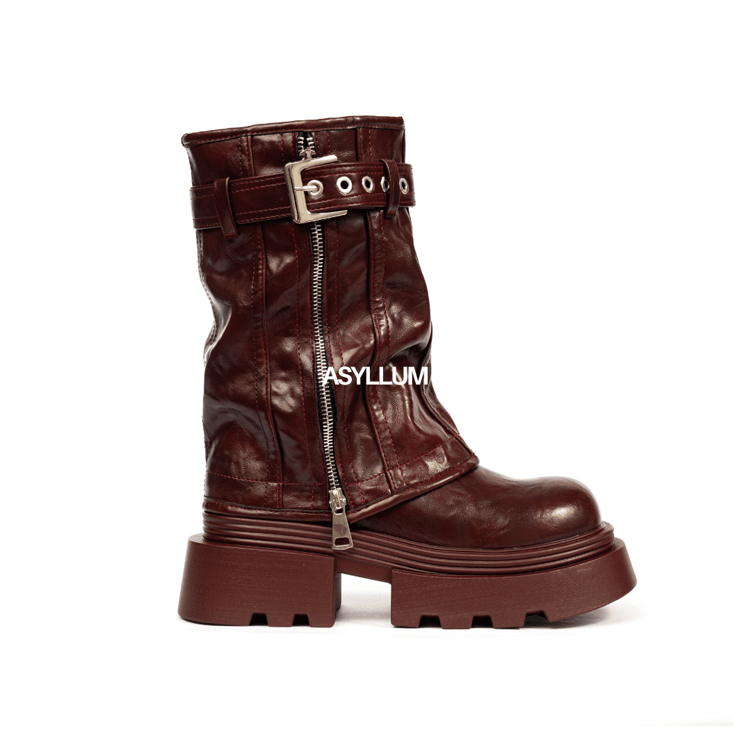 Ruby Fold Over Platform Boots