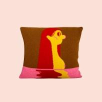 Swimming Girl_Cushion Cover