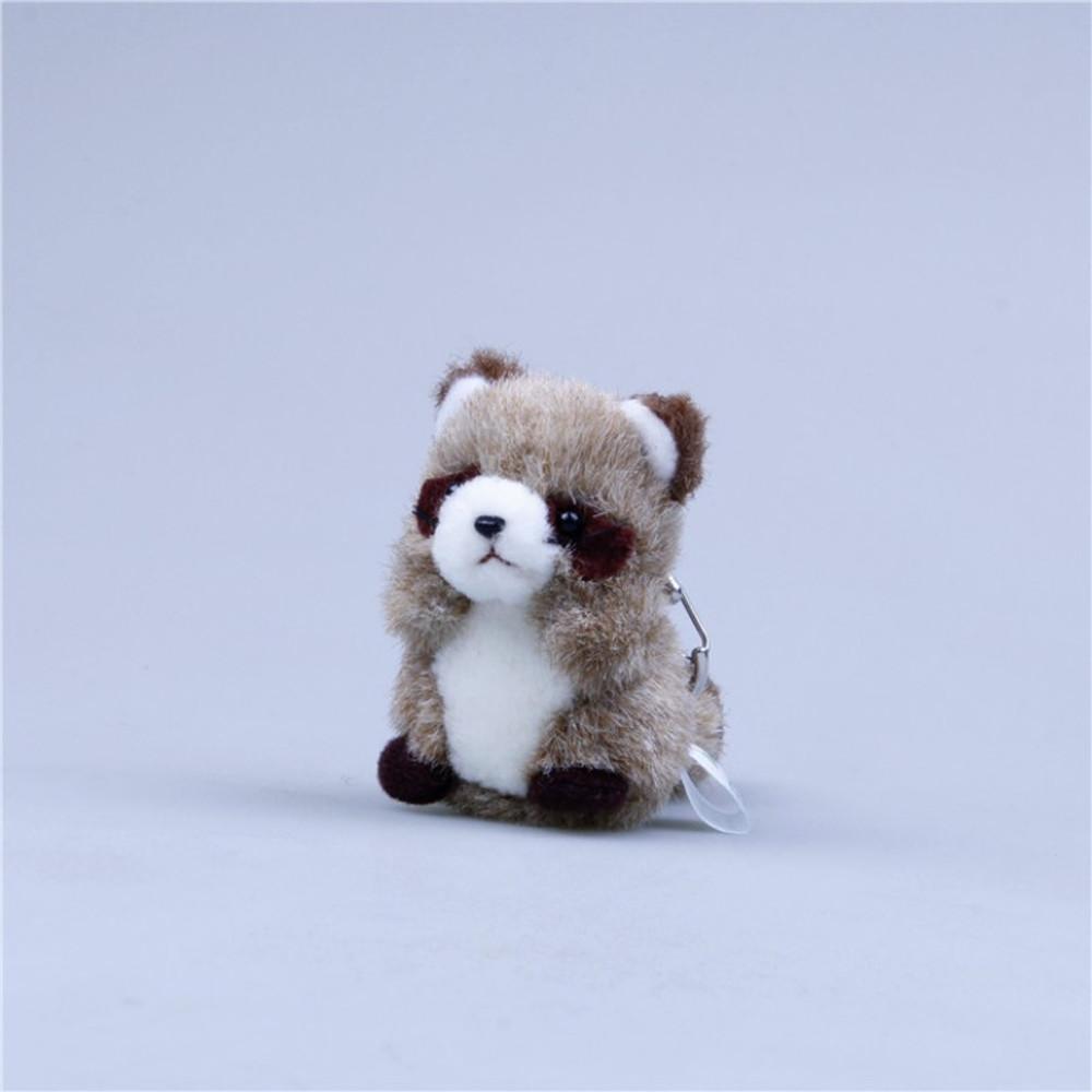 TAKENOKO 너구리 인형 키링 열쇠고리 키홀더