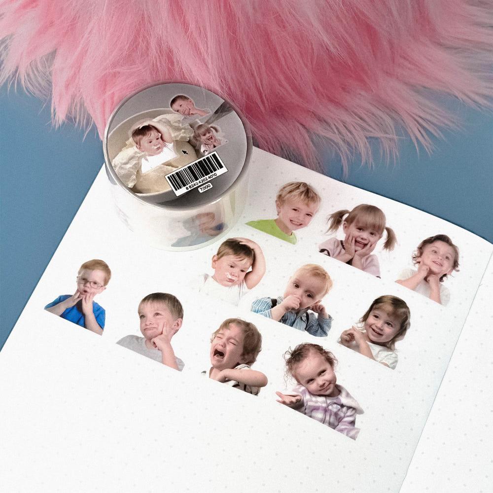 [어트와이언] Baby kisscut Maskingtape