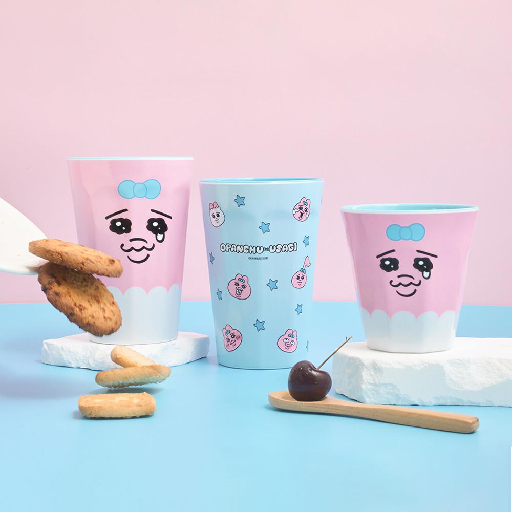 오판츄우사기 오빤쮸우사기 빤쮸토끼 빤쭈토끼 굿즈 귀여운 다용도컵 3종 S 285ml M 520ml