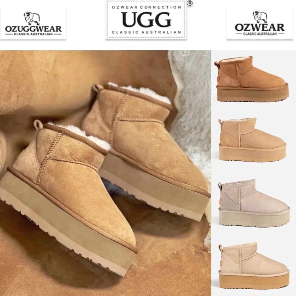 [무료배송]호주 오즈웨어  5cm 통굽 클래식 플랫폼 울트라 미니 어그 부츠 OB658PP 2023년 신상 5가지 컬러 | 상품 상세 | 크로켓