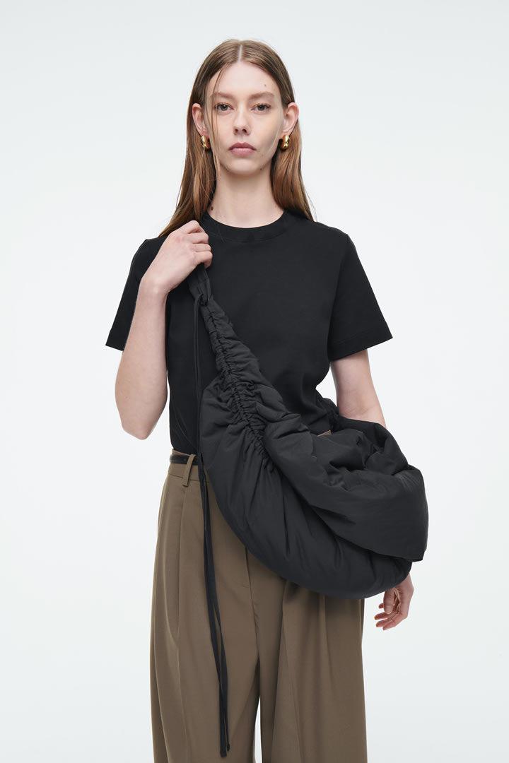 CANOPY 오버사이즈 크로스바디 백 - 나일론