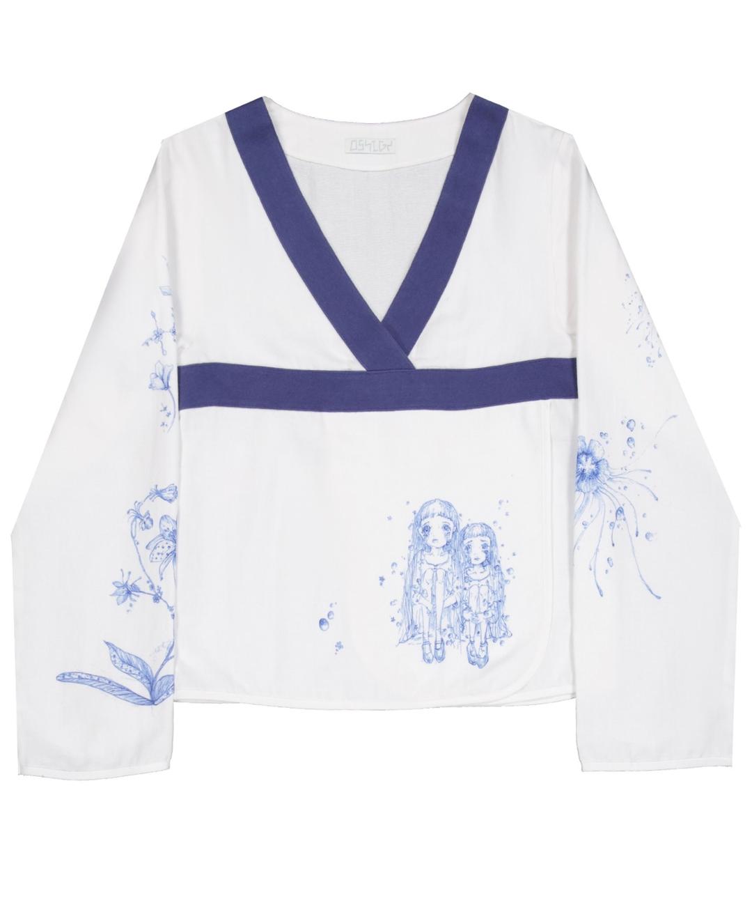 YUKATA ocean (illustration by yeonju)