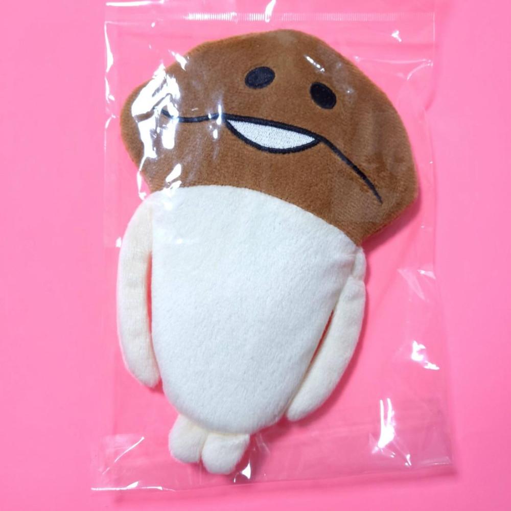 [고전문구/완구] 빈티지 나메코 버섯 인형 필통 펜 파우치