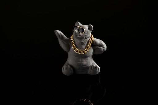 머슬매니아 곰탱이 차량용 석고방향제