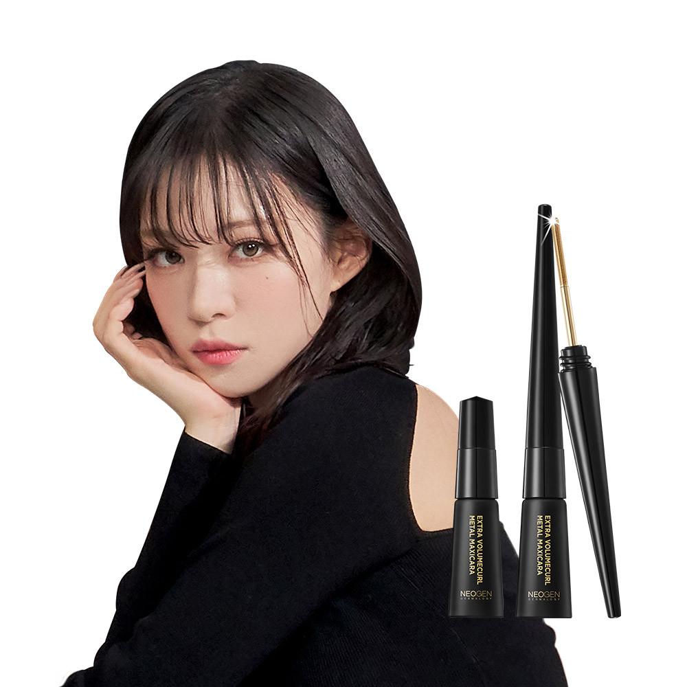 ★리필FREE★ [네오젠] 엑스트라 볼륨컬 메탈 마스카라 본품+리필 set_블랙/브라운 (속눈썹펌/마스카라추천)