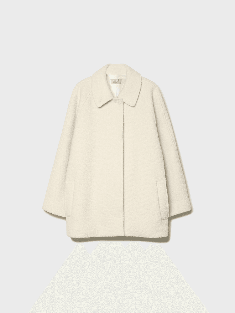 Coco Boucle Coat  [Ivory]