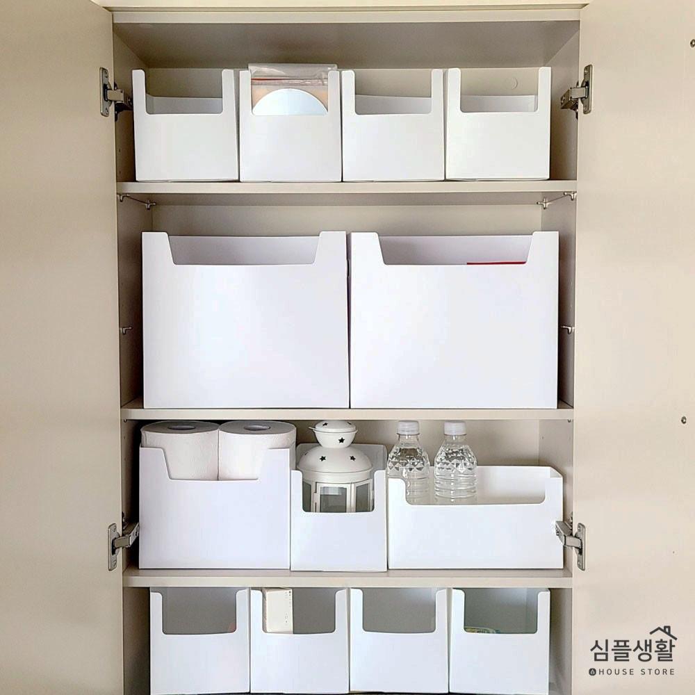 심플생활 펜트리 팬트리 수납 수납함 정리함 리빙박스 책 폴딩박스 옷 칸막이 책상서랍 책장